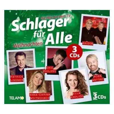 3CD Various: Schlager Für Alle: Weihnachten