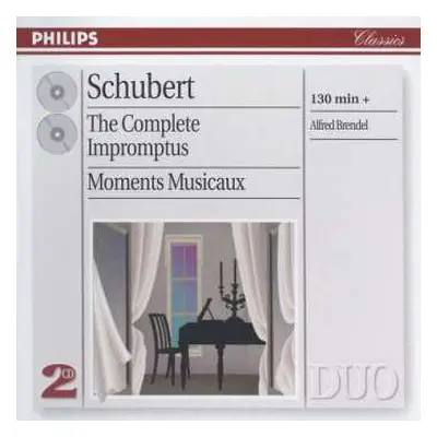 2CD Franz Schubert: The Complete Impromptus - Moments Musicaux