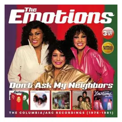 3CD/Box Set The Emotions: Don't Ask My Neighbors (The Columbia/ARC Recordings 1976-1981)