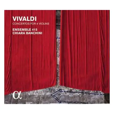 CD Antonio Vivaldi: Concertos for 4 Violins