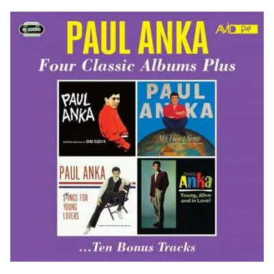 2CD Paul Anka: Four Classic Albums Plus