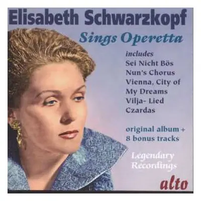 CD Elisabeth Schwarzkopf: Elisabeth Schwarzkopf Sings Operetta