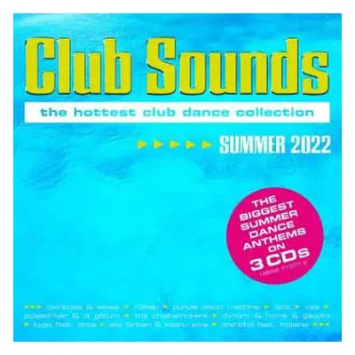 3CD Various: Club Sounds Summer 2022