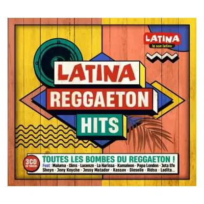 3CD Various: Latina Reggaeton Hits