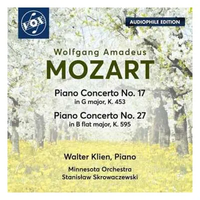 CD Wolfgang Amadeus Mozart: Klavierkonzerte Nr.17 & 27