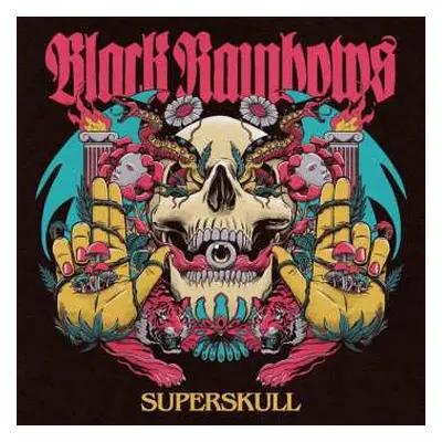 2LP Black Rainbows: Superskull (3 Color Striped Vinyl)