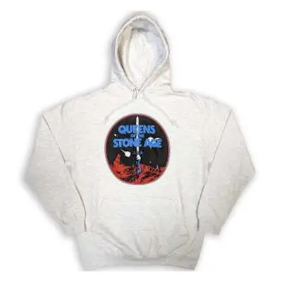 Queens Of The Stone Age Unisex Pullover Hoodie: Branca Sword (xx-large) XXL