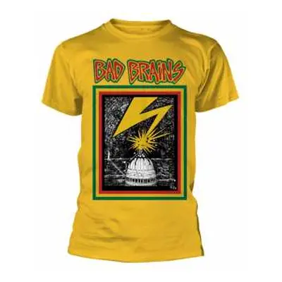 Tričko Bad Brains (yellow) M