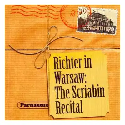 CD Sviatoslav Richter: Richter In Warsaw: The Scriabin Recital