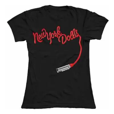 Dámské Tričko Lipstick Logo New York Dolls M