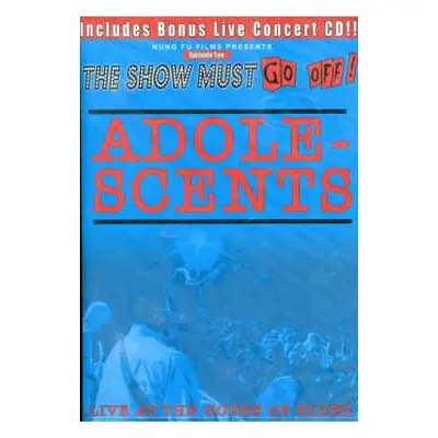 CD/DVD Adolescents: Live At The House Of Blues