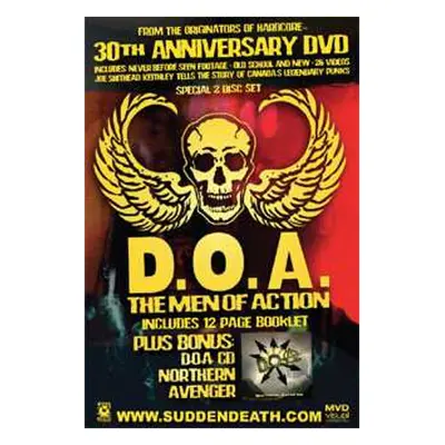 CD/DVD D.O.A.: The Men Of Action