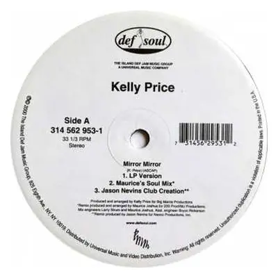 LP Kelly Price: Mirror Mirror (Dance Remixes)