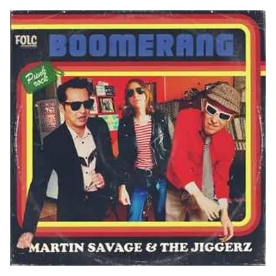 LP Martin Savage & The Jiggerz: Boomerang