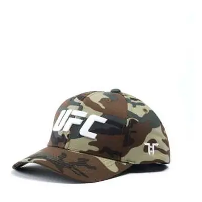 Tokyo Time Unisex Snapback Cap: Ufc White Logo