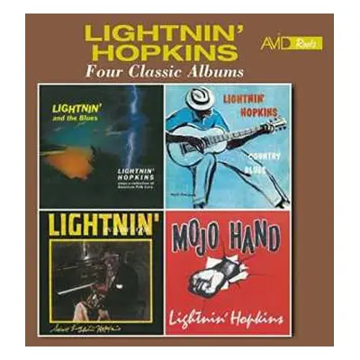 2CD Lightnin' Hopkins: Four Classic Albums