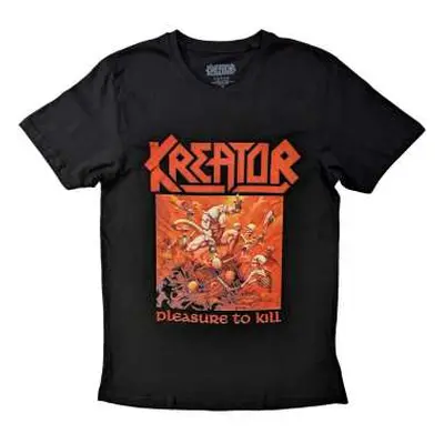 Kreator Unisex T-shirt: Pleasure To Kill (back Print) (small) S