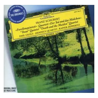 CD Franz Schubert: "Forellenquintett" • Quartett "Der Tod Und Das Mädchen" = "Trout" Quintet • "