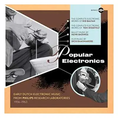 4CD/Box Set Henk Badings: Popular Electronics: Early Dutch Electronic Music From Philips Researc