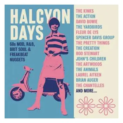 3CD Various: Halcyon Days: 60s Mod, R&B, Brit Soul & Freakbeat Nuggets