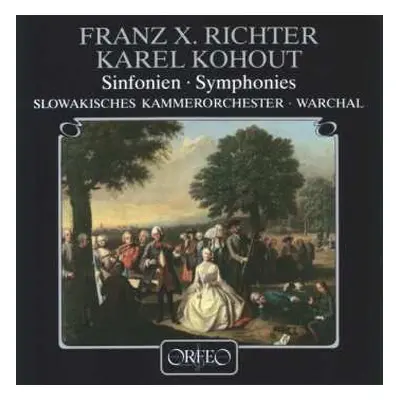 CD Franz Xaver Richter: Symphonien C-dur,g-dur,b-dur