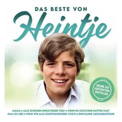 CD Hein Simons: Das Beste Von Heintje: Seine 20 Größten Erfolge