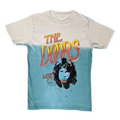 The Doors Unisex T-shirt: Light My Fire Stacked (wash Collection) (large) L