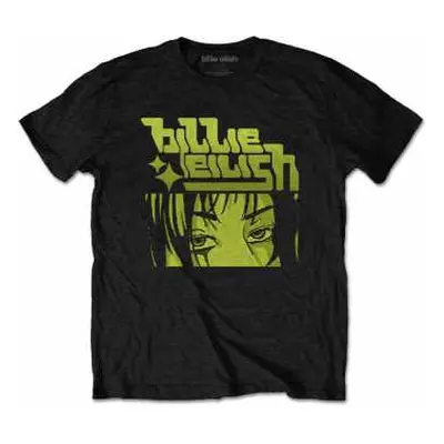 Billie Eilish Unisex T-shirt: Anime Logo (small) S