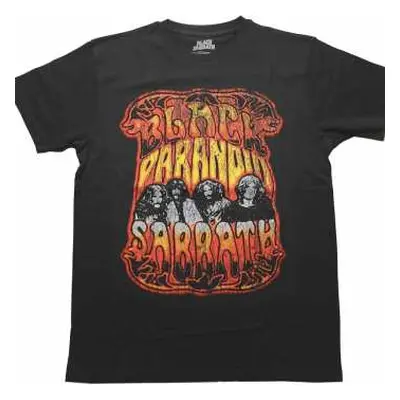 Black Sabbath Unisex T-shirt: Paranoid Psych (large) L