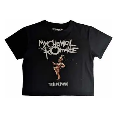 My Chemical Romance Ladies Crop Top: March (medium) M