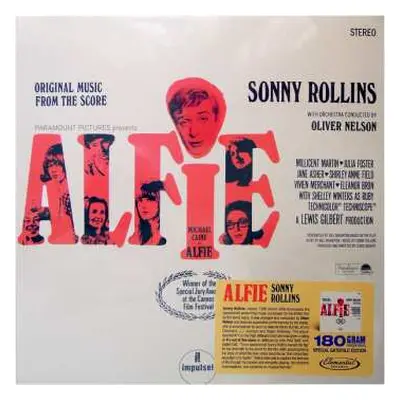 LP Sonny Rollins: Original Music From The Score "Alfie"