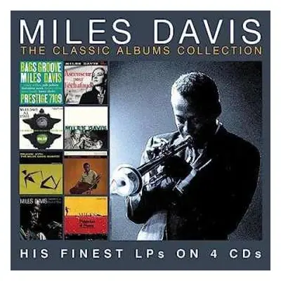 4CD Miles Davis: Classic Albums Collection (8lps Auf 4 Cds)