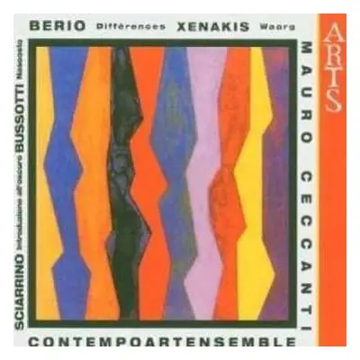 CD Contempoartensemble: Introduzione All'oscuro / Nascosto / Différences / Waarg