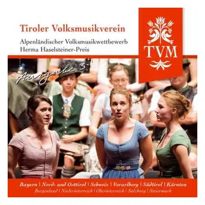 CD Diverse Interpreten: Alpenländischer Volksmusikwettbewerb Folge 3