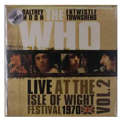 LP The Who: Live At The Isle Of Wight Festival 1970 Vol.2 CLR | LTD