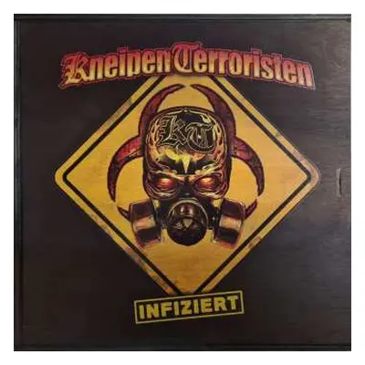 LP/3CD/DVD Kneipenterroristen: Infiziert (limitierte Nummerierte Holzbox)