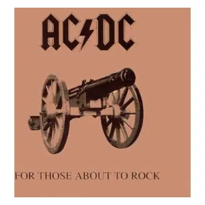 LP AC/DC: For Those About To Rock (We Salute You)