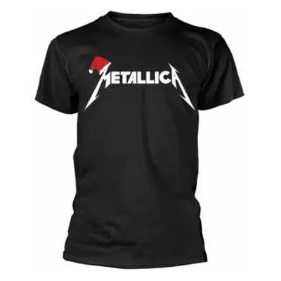 Tričko Santa Hat Logo Metallica M