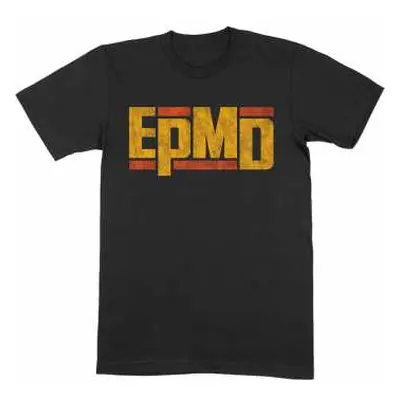 Tee Distressed Classic Logo Epmd XL