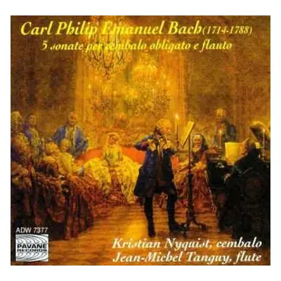 CD Carl Philipp Emanuel Bach: Flötensonaten Wq.73,83,84,86,161 Nr.2