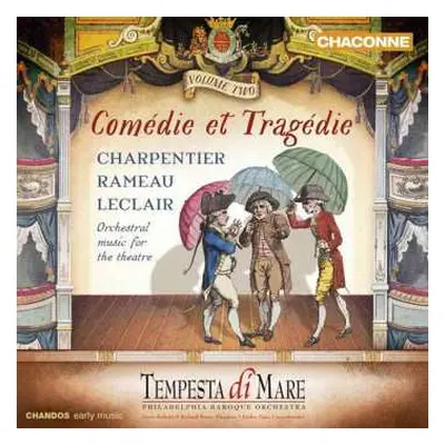 CD Jean Marie Leclair: Comedie Et Tragedie Vol. 2