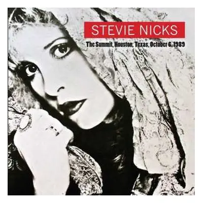 CD Stevie Nicks: The Summit, Houston, Texas, October 6 1989