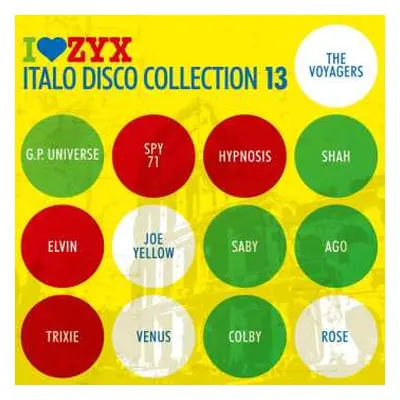 3CD Various: I Love ZYX Italo Disco Collection 13