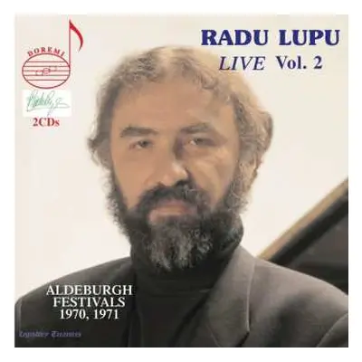 2CD Wolfgang Amadeus Mozart: Radu Lupu - Live Vol.2