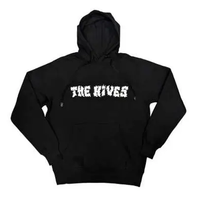 The Hives Unisex Pullover Hoodie: Disques Hives (large) L