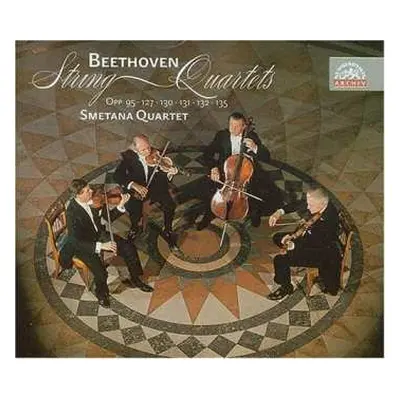 3CD Ludwig van Beethoven: Beethoven String Quartets Opp 95, 127, 130, 131, 132, 135