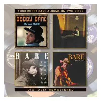 2CD Bobby Bare: Me And McDill/Sleeper Wherever I Fall/Bare/Down & Dirty