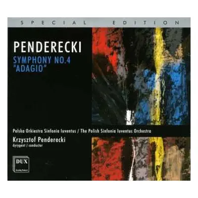 CD Krzysztof Penderecki: Symphony No. 4 "Adagio"