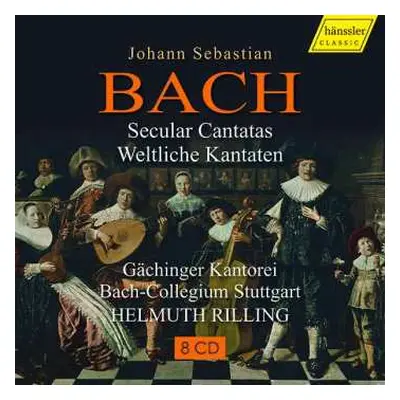 8CD Johann Sebastian Bach: Die Weltlichen Kantaten (helmuth Rilling)