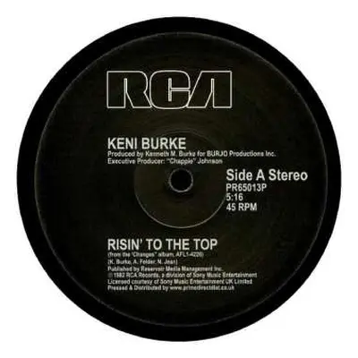 LP Keni Burke: Risin' To The Top / You're The Best